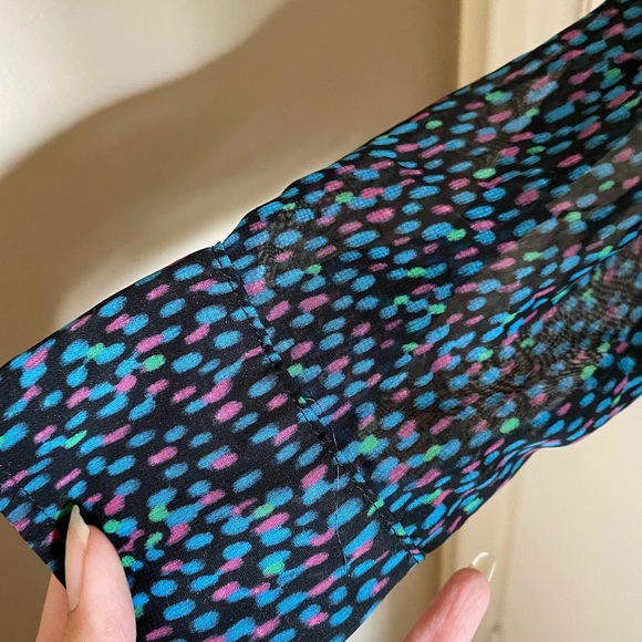 american apparel one size polka dot blouse. - Picture 2 of 2